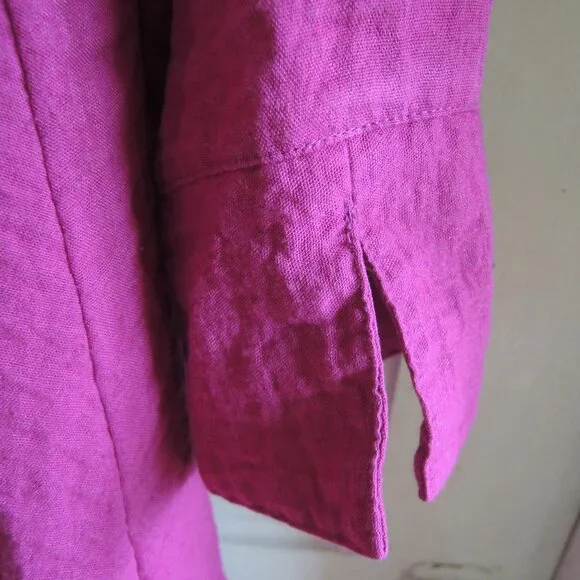 Habitat Pink Textured Top Chopstick Buttons S - Picture 7 of 9